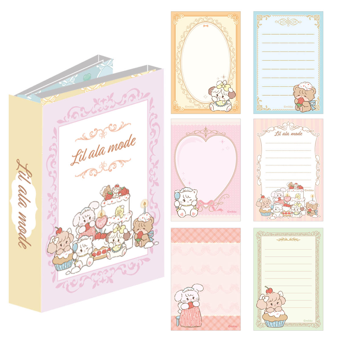 [CAKE] "Mikko Illustrations" Pata Memo Pad