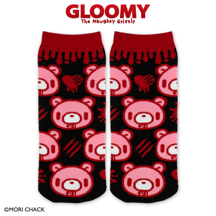 "THANKYOUMART X Gloomy the Naughty Grizzly" Ankle Socks