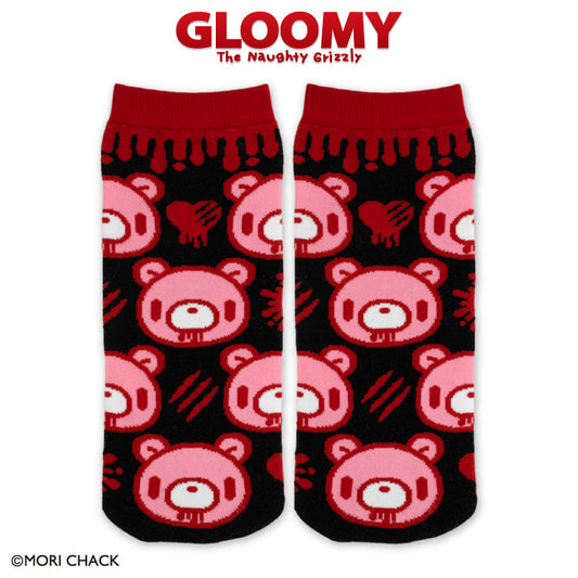 "THANKYOUMART X Gloomy the Naughty Grizzly" Ankle Socks