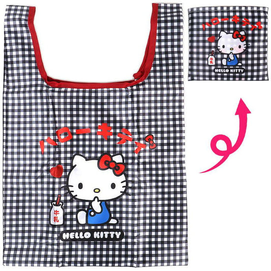 [BLACK] "Sanrio Reprint Design" Mini Eco Bag