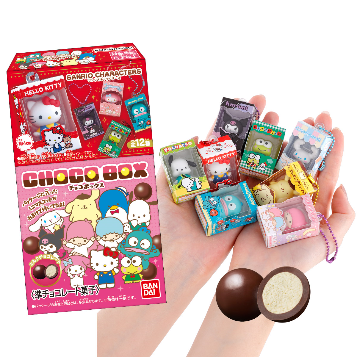 "Sanrio Choco Box Minature Figure" Blind