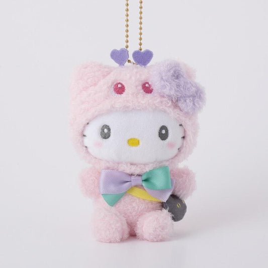 [HELLO KITTY] "Sanrio Narikiri Monster Munyugurumi" Plush Keychain