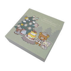 "Rilakkuma Store Limited Christmas 2025" Block Memo