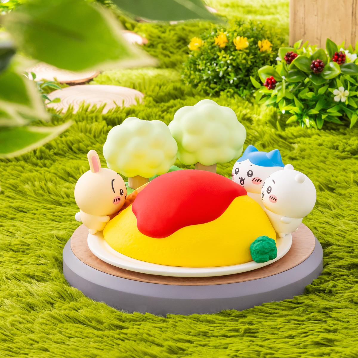 "Chiikawa Giant Omelette Rice" LED Silicone Room Light