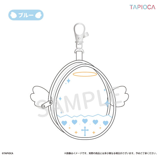 [BLUE] "Tapioca Original Egg" Window Pouch