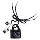[HELLO KITTY / BLACK] "Sanrio Forever" Carabiner Keychain