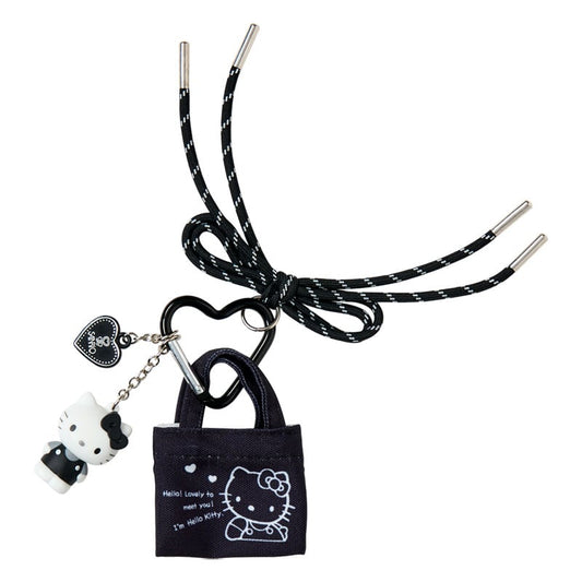 [HELLO KITTY / BLACK] "Sanrio Forever" Carabiner Keychain