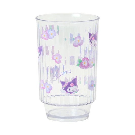 [KUROMI] "Sanrio" Clear Tumbler Cup