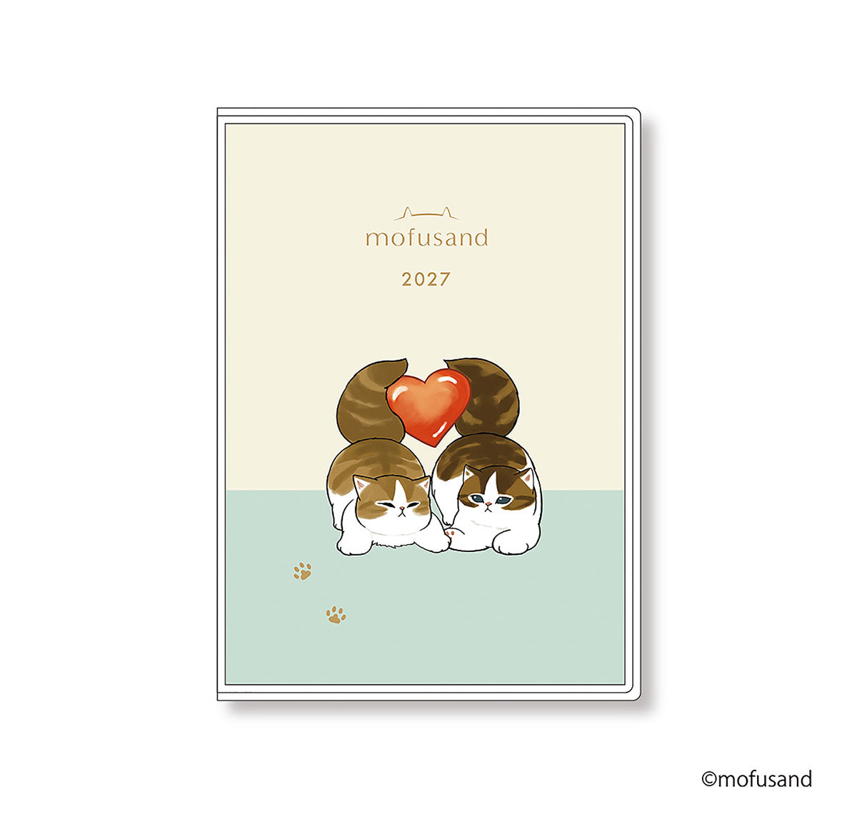 [HEART] "Mofusand" 2027 A6 Monthly Diary Planner