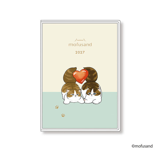 [HEART] "Mofusand" 2027 A6 Monthly Diary Planner
