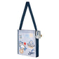 [WHITE] "Mofusand BOARD SHARK!" Eco Bag in Mini Backpack Pouch