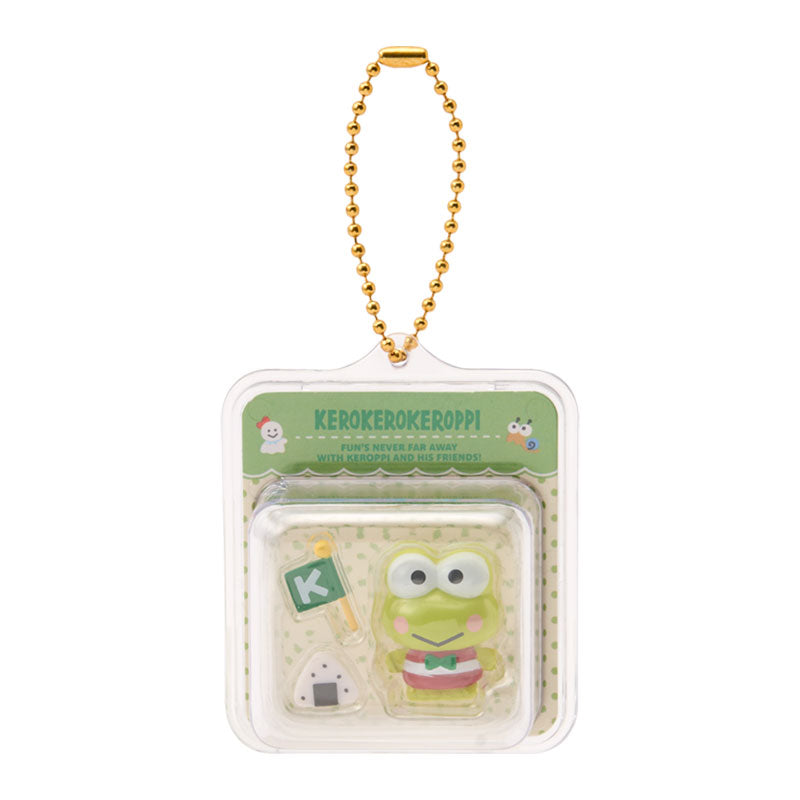[KEROPPI] "Sanrio Miniature Toy Package" Keychain