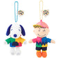 "USJ 25th Anniversary Discover U!!! Peanuts Pair" Plush Keychain