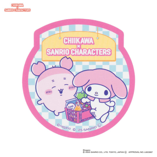 [MY MELODY / FURYHONYA] "Chiikawa x Sanrio Supermarket" Sticker