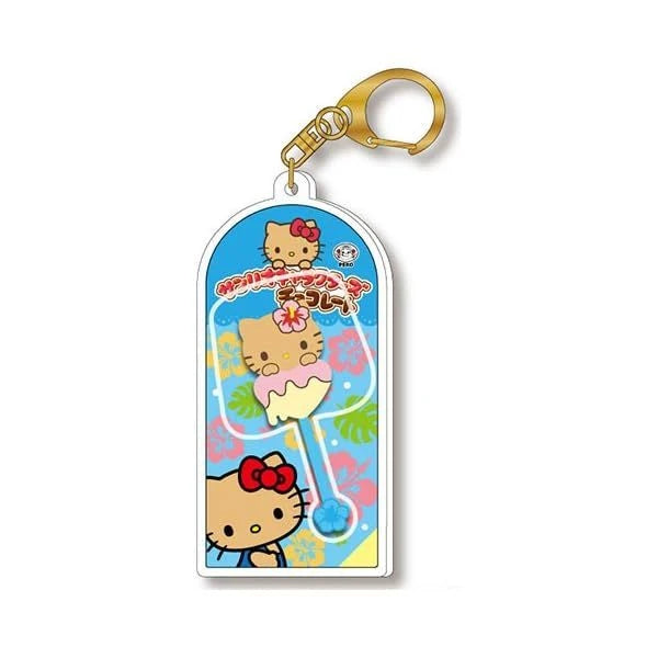 [HELLO KITTY / SUNTAN] "Sanrio Chocolate Stick" Keychain