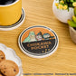 LIMITED "Chiikawa Pocket POP UP STORE Dinosaur" Coaster