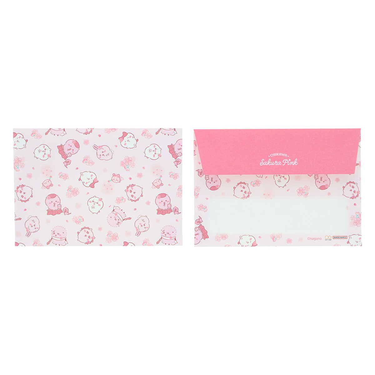 [PINK] "Chiikawa Sakura Pink" Mini Letter Set