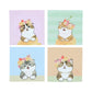 [BLOOM] "Mofusand x HIBIYA-KADAN" Square Memo Pad