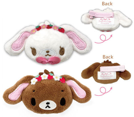 "Sugarbunnies" Plush Clip Set
