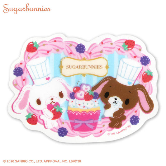 [CAKE] "THANKYOUMART x Sugarbunnies" Clear Sticker