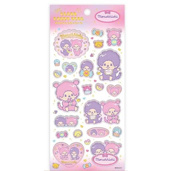 [PASTEL] "Monchhichi x Sanrio" Candy Sticker Sheet