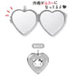 [MONOTONE] "Hello Kitty Heart" Mirror Keychain