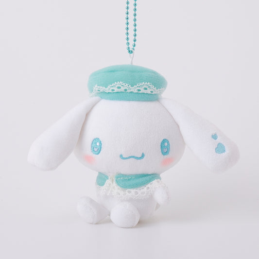 [CINNAMOROLL] "Sanrio Hey, you! Over Here! Munyugurumi" Plush Keychain