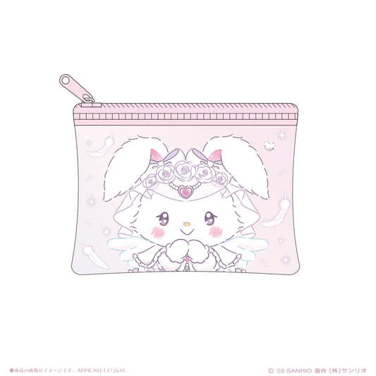 [WISH ME MELL] "Sanrio x LAFARY Tokimeki Senshi Lumina" Mini Clear Pouch