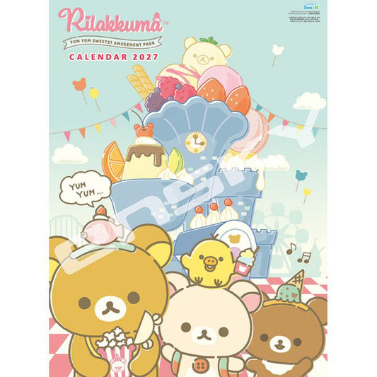 "Rilakkuma 2027" Wall Calendar
