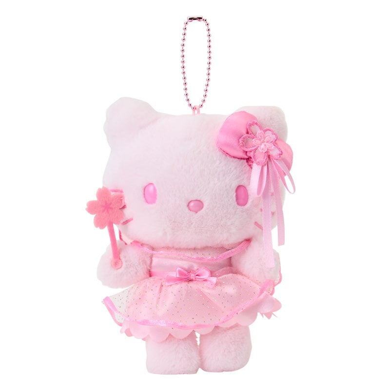 [HELLO KITTY] "Sanrio Sakura 2026" Plush Keychain