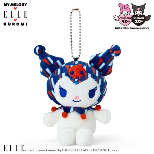 [KUROMI] "ELLE x My Melody & Kuromi" Plush Keychain