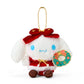 [CINNAMOROLL] "Sanrio Christmas" Plush Keychain