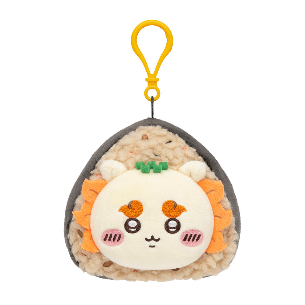 [SHISA] "Chiikawa Mogumogu Honpo Onigiri" Plush Keychain