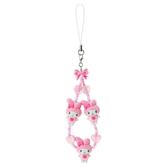 [MY MELODY] "Sanrio Tokimeki Pop Beads" Strap