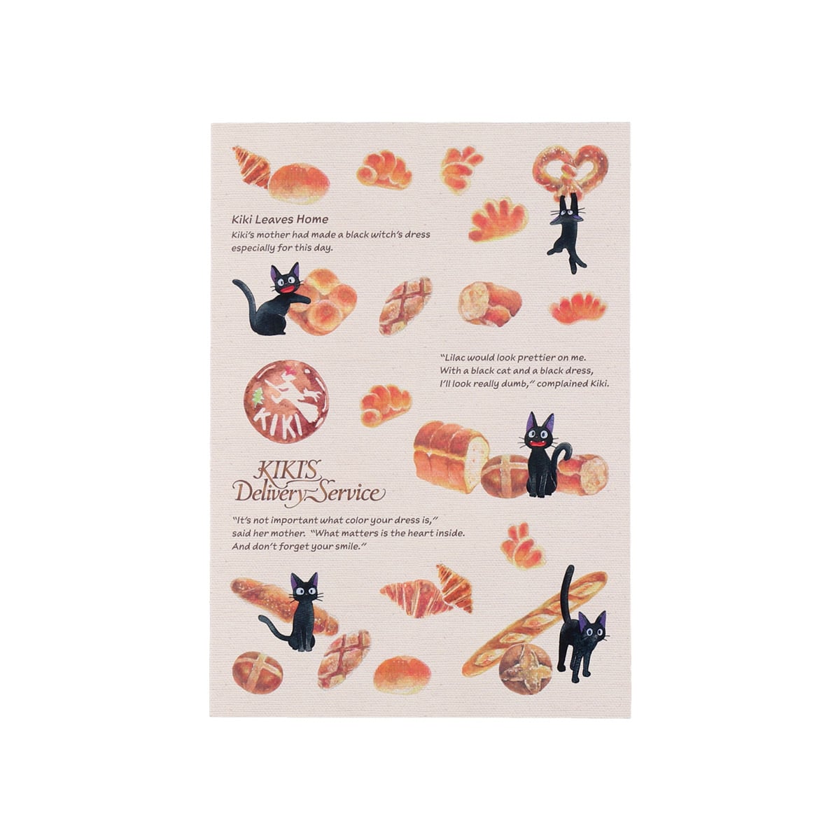 "Kiki's Delivery Service Bread" A5 Notebook