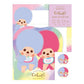 "Monchhichi Colors" Mini Letter Set