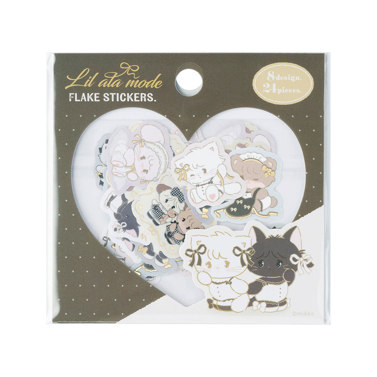 "Mikko Illustrations French Girly" Sticker Flakes