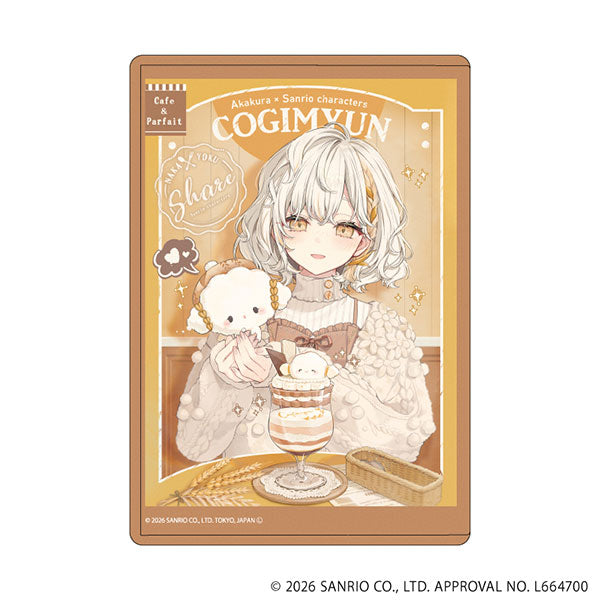 [COGIMYUN] "Akakura x Sanrio Parfait Cafe" Chara Clear Case