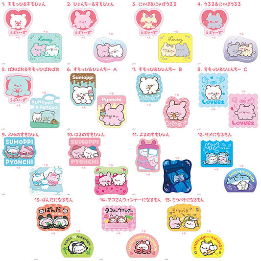 "Loveeez Double Die-cut Clear Sticker" Blind Bag