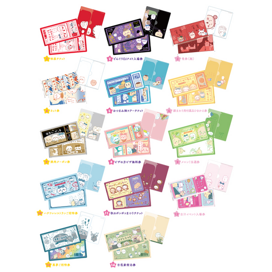 "Chiikawa Ticket File 2" Blind
