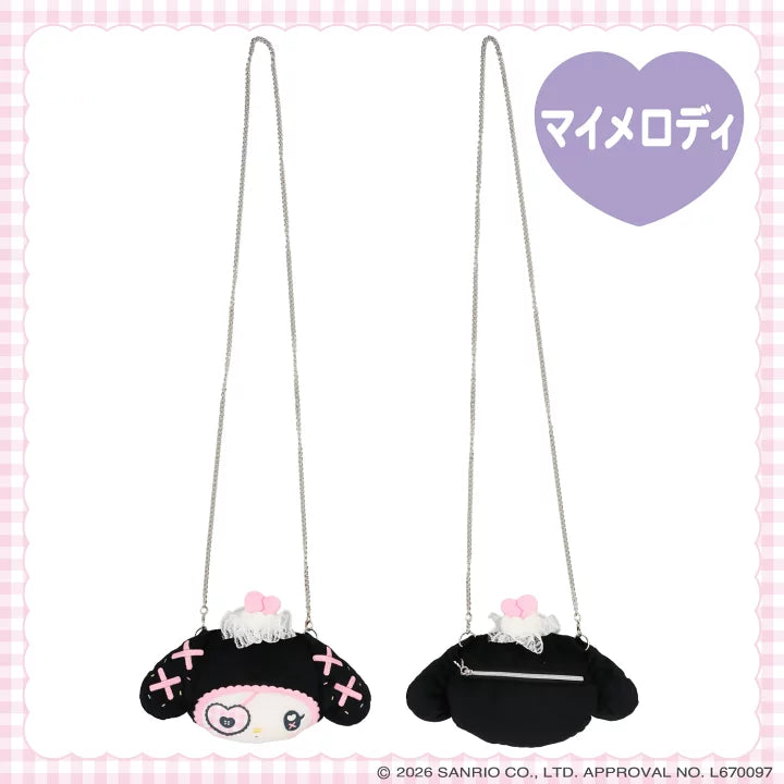 [MY MELODY] "Sanrio DREAMY SWEETS GHOST HOUSE" Plush Pochette