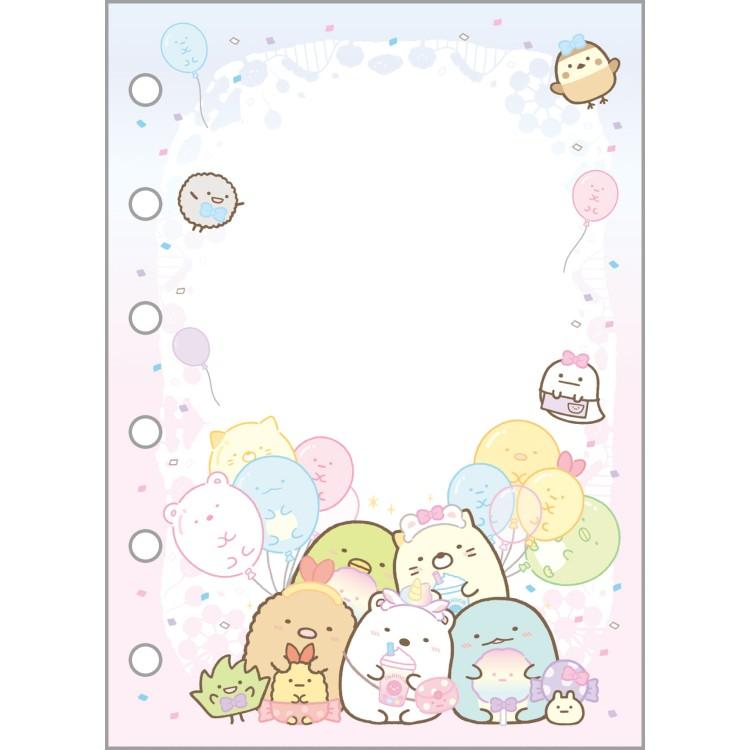 [SUMIKKO GURASHI] "San-x Universe" Sticker Binder Refill