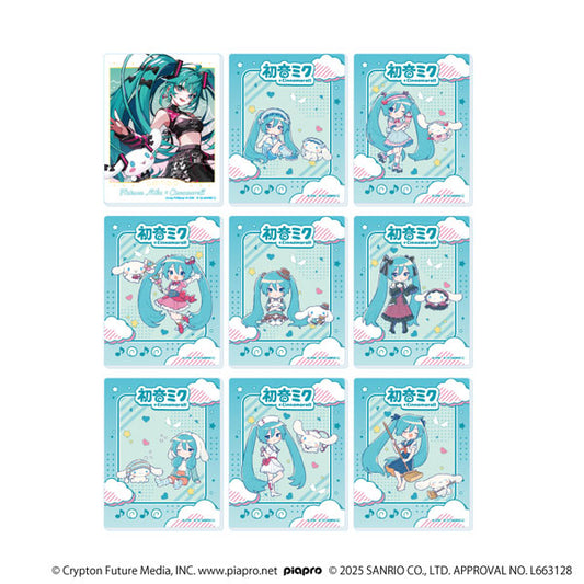 [ACRYLIC CARD] "Hatsune Miku x Cinnamoroll" Blind