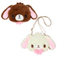 "Sugarbunnies Biscuit" Face Shaped Shoulder Bag