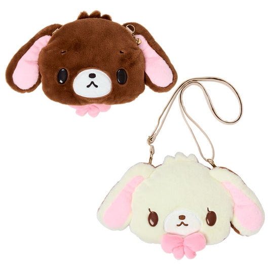 "Sugarbunnies Biscuit" Face Shaped Shoulder Bag
