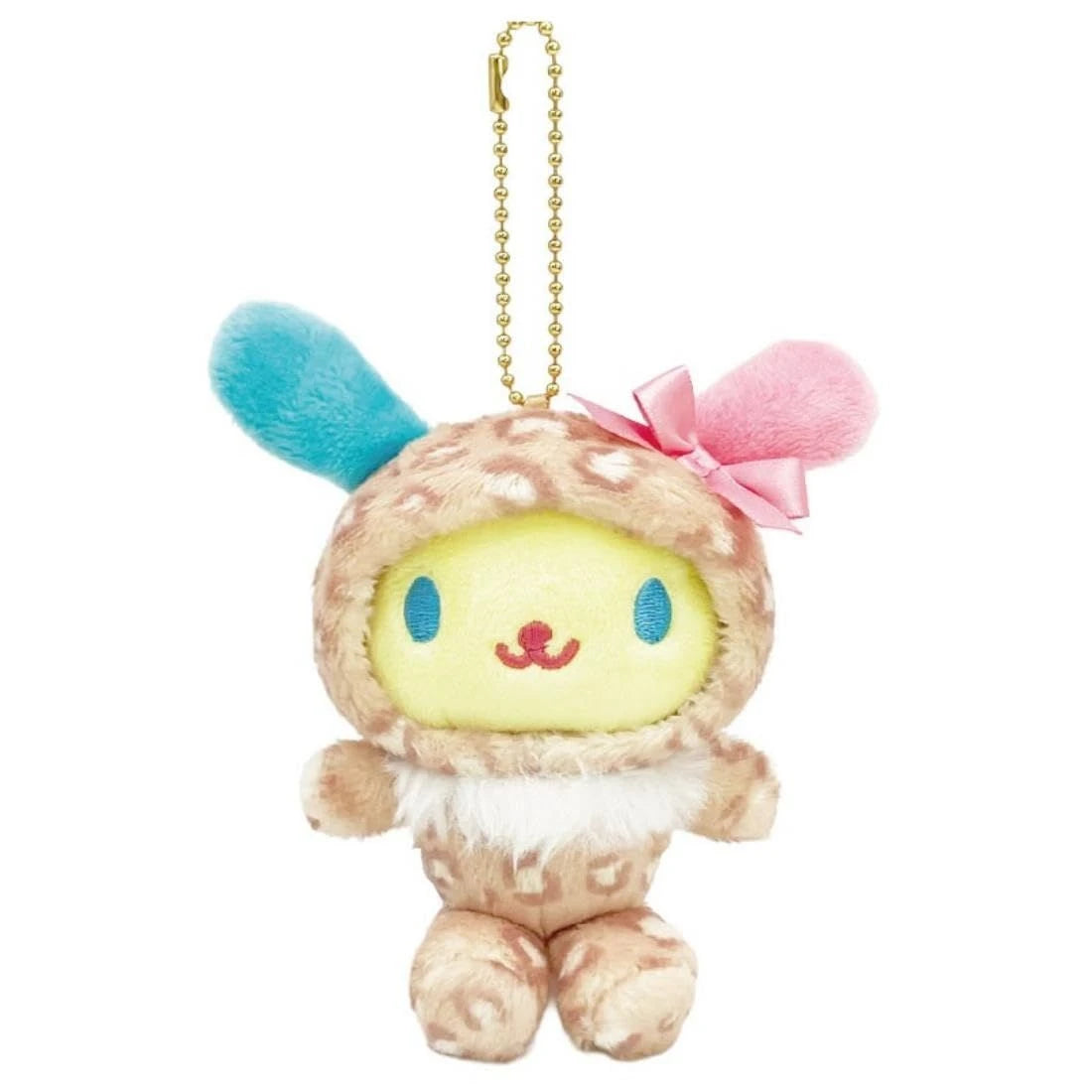 [LEOPARD] "Usahana" Plush Keychain