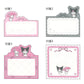 [RIBBON] "My Melody & Kuromi 50th & 20th Anniversaries" Sticky Notes