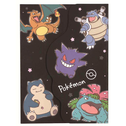 [BLACK] "Pokemon Sakura" A6 Memo Pad