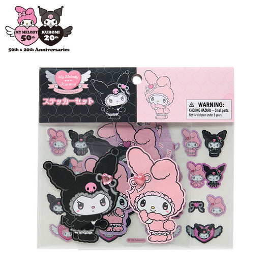 "My Melody & Kuromi Rabbit" Stickers Set