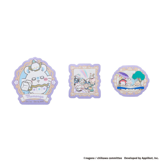 [MOMONGA] LIMITED "Chiikawa Pocket POP UP STORE Alice in Wonderland" Sticker Set